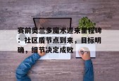 betball贝博娱乐赛前奥兰多魔术迎来里程碑：社区盾节点到来，目标明确，细节决定成败(基连的野望联邦攻略)